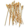 ENSEMBLE DE 25 BROCHETTES EN BAMBOU 100% NATUREL BGE-0