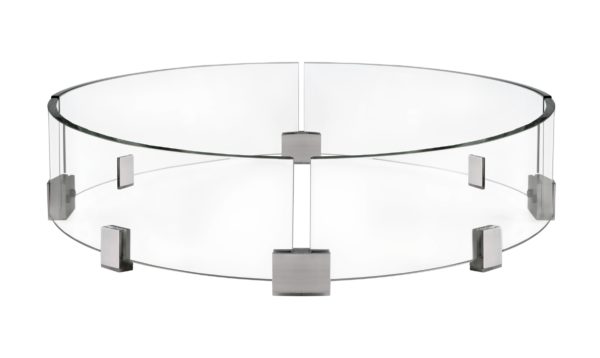 DÉFLECTEUR EN VERRE POUR KENSINGTON NAPOLEON RONDES-GPFCE-WNDSCRN-0