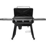 1DFL42LLAC_Griddle_FrontLidOpenShelvesUp_9279