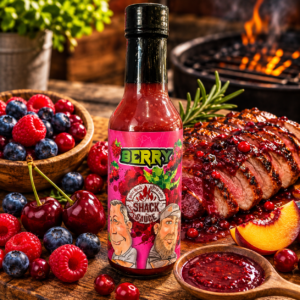 Sauce piquante BERRY Shack à Sauce 148 ml aux petits fruits et Scotch Bonnet